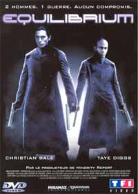 DVD Equilibrium - Equilibrium en DVD - Kurt Wimmer dvd - Christian Bale dvd - Emily Watson dvd