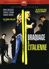 DVD Braquage  l'Italienne - Braquage  l'Italienne en DVD - F. Gary Gray dvd - Edward Norton dvd - Charlize Theron dvd