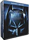 DVD, The Dark Knight : La trilogie - Edition limite / Coffret mtal  3 Blu-ray (Blu-ray sur DVDpasCher