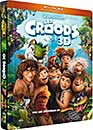 DVD, Les Croods - Edition steelbook (Blu-ray 3D + Blu-ray + DVD) sur DVDpasCher
