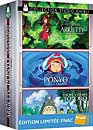 DVD, Arrietty : Le petit monde des chapardeurs - Ponyo sur la falaise - Mon voisin Totoro - Coffret Edition Limite Fnac  sur DVDpasCher