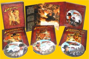 DVD, Les aventures d'Indiana Jones : La trilogie / Coffret 4 DVD sur DVDpasCher